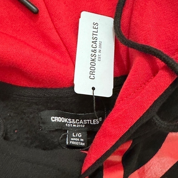 NWT Crooks & Castles Full Core Bandito Hoodie - Picture 4 of 5